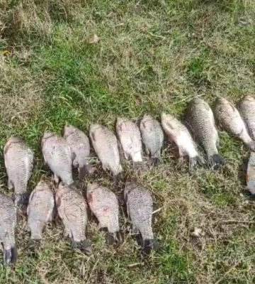 На найбільшому озері в Одеській області спіймали браконьєра