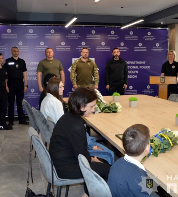 У Луцьку рідним загиблих бійців бригади Нацполіції «Лють» вручили державні відзнаки