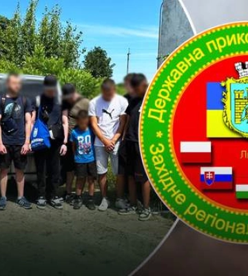 Чекали з гумовим човном у кущах: на Закарпатті троє неповнолітніх хотіли переправити групу чоловіків в Угорщину
