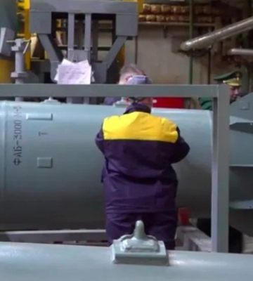 У Повітряних силах наразі не підтверджують застосування Росією на Харківщині бомби ФАБ-3000