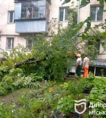 Негода у Дніпрі: як комунальники впорались із наслідками урагану
