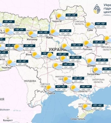 Погода на 22 червня в Україні: утримається переважно суха стійка погода