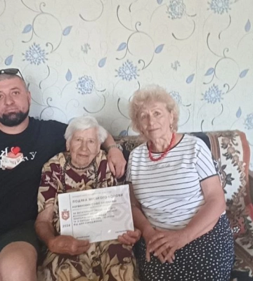 Має 4 внуків та 6 правнуків: бабуся з Волині відзначила 95-річчя