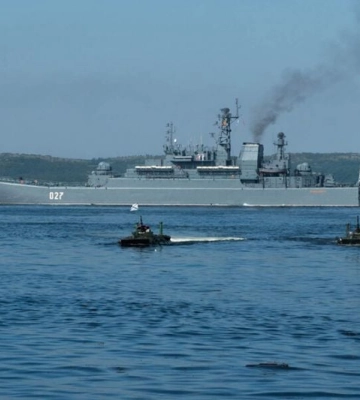 Ракеты полетят в акваторию Кирилловки: россия концентрирует корабли в Азовском море