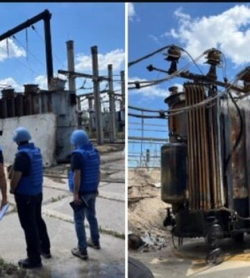 Експерти МАГАТЕ повідомили, що у тимчасово окупованому Енергодарі зруйнована підстанція &quot;Луч&quot;