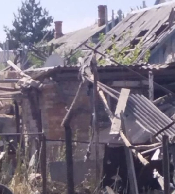 Впродовж доби окупанти 384 рази атакували 13 населених пунктів Запорізької області.