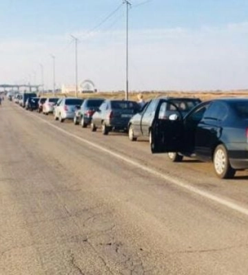 На въезде в Крым огромные пробки – мелитопольцы готовятся провести в очереди весь день (видео)