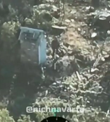 Воїни 93 ОМБр ліквідували окупанта в туалеті на Бахмутському напрямку. ВIДЕО