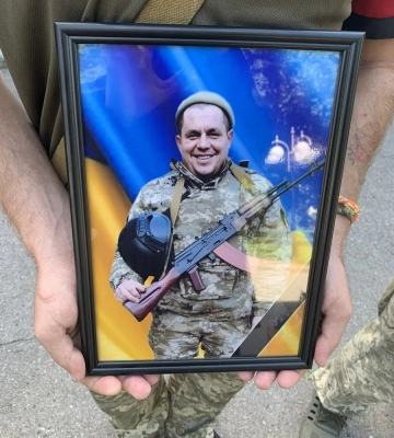 Сьогодні Полтава простилася з військовим Володимиром Коханичем