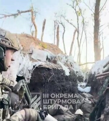 Бійці 3 ОШБр зачищають ворожі позиції на Харківщині: &quot;Здавайся, пі#арас!&quot;. ВIДЕО