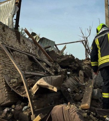 У ОВА показали наслідки ракетної атаки російських окупантів на Київську область