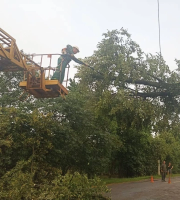 Наслідки негоди на Рівненщині ліквідовували рятувальники