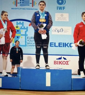 Абсолютною чемпіонкою Європи стала важкоатлетка з Волині Софія Козак