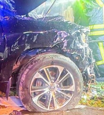 У Львові внаслідок ДТП загорілася автівка