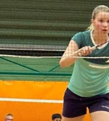 13-річна бадмінтоністка з Дніпра виграла турнір в Сербії 