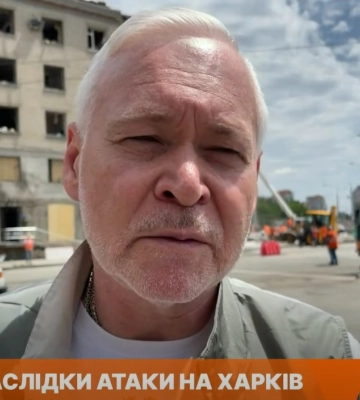 Терехов про зруйнований будинок у Харкові: обвалили під’їзд, мешканці в готелі
