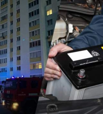 Под Киевом взорвался аккумулятор: квартира выгорела дотла
