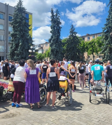 У місті на Волині відбувся забіг у памʼять про загиблих воїнів України