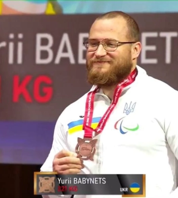 Спортсмен з Волині представлятиме Україну на Паралімпійських іграх у Парижі