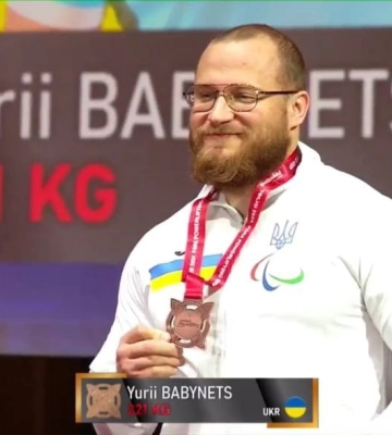 Спортсмен з Волині представлятиме Україну на Паралімпійських іграх у Парижі