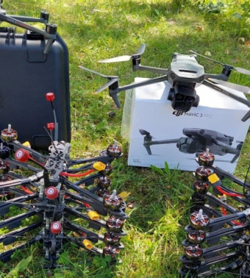 На Волині дружина загиблого захисника придбала дрони військовим на передову