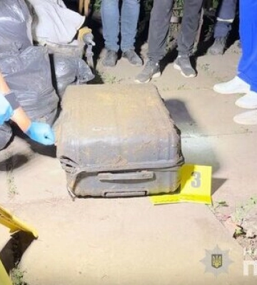 За вбивство 10-річної дівчинки у Кривому Розі поліцейські затримали її матір: тіло дитини поклала у валізу та залила бетоном на дачі. ФОТОрепортаж