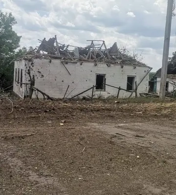 В Оріхові Запорізької області внаслідок обстрілів РФ сталася пожежа — ДСНС