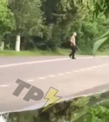 У Ківерцях п&#039;яний чоловік стріляв у поліцейських та сусіда (відео)