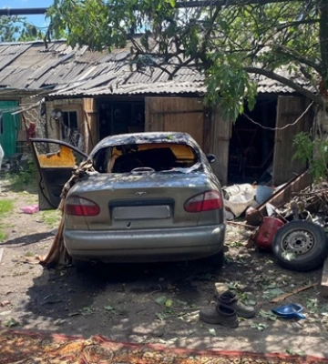 В Торецке войска РФ убили женщину и ранили мужчину