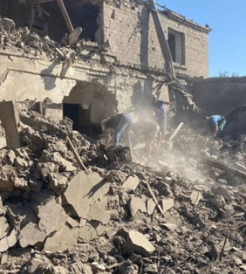 Обстріл Степанівки на Херсонщині: в ОВА показали наслідки