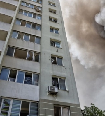 В Одесі внаслідок ранкового ракетного удару пошкоджені 70 квартир у двох будинках