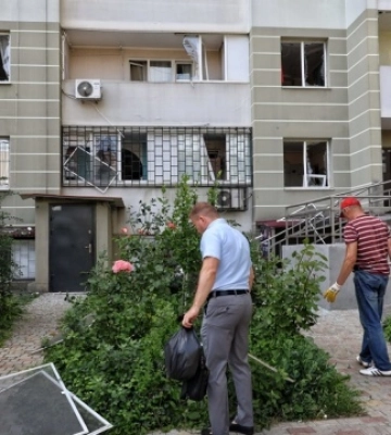 В Одесі внаслідок ракетного удару РФ пошкоджені 90 квартир