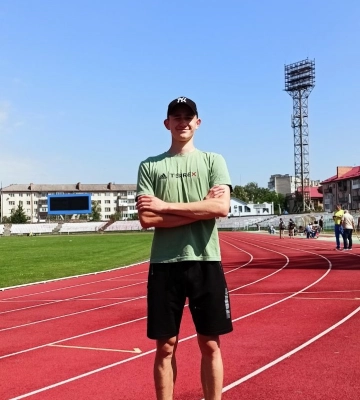 Черкащанин під час свого першого чемпіонату України виборов призиве місце 