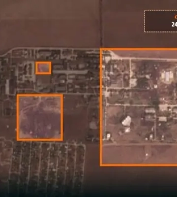 Удар по Центру космічного зв&#039;язку в Криму: з&#039;явилися супутникові знімки наслідків атаки