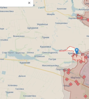 Оккупанты продвинулись в Красногоровке - DeepState