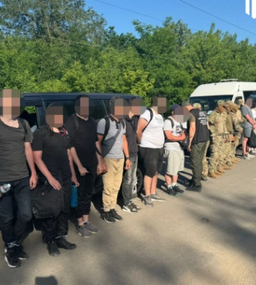 В Одесской области 47 мужчин пытались незаконно пересечь границу