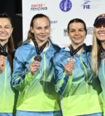 Одеські фехтувальниці – призерки чемпіонату Європи