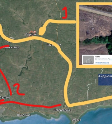 Окупанти будують нові укріплення вздовж траси Маріуполь - Донецьк, - Андрющенко