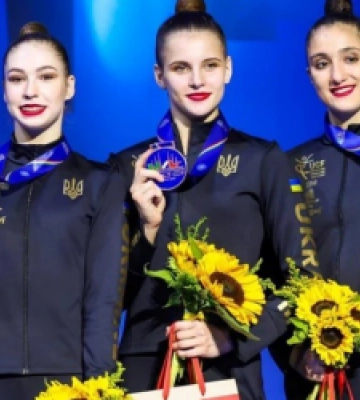 Львівська художня гімнастка Аліна Мельник стала бронзовою призеркою етапу Кубку світу