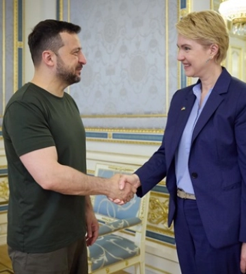 Зеленський зустрівся з Головою Бундесрату ФРН