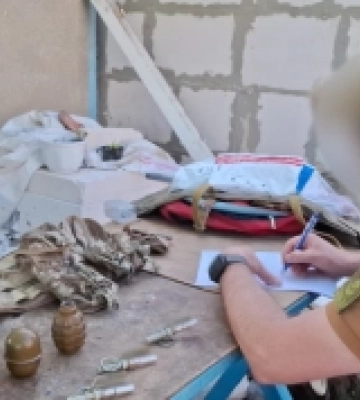 У жителя Одещини знайшли зброю: він заявив, що знайшов її під час перебування на Донеччині