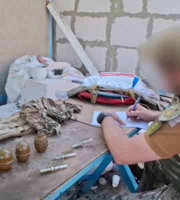 У жителя Одещини знайшли зброю: він заявив, що знайшов її під час перебування на Донеччині