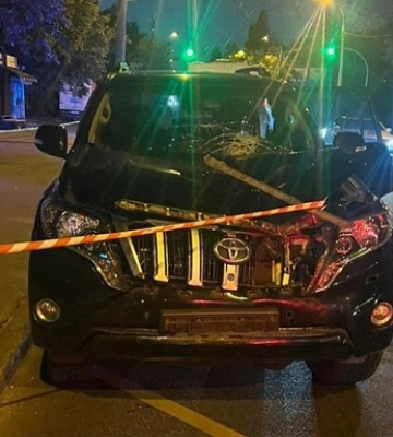 В Киеве пьяный водитель насмерть сбил пешехода, скрываясь от полиции