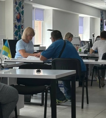 У Дніпрі вперше в Україні через ЦНАП сформовано військово-обліковий документ у рамах актуалізації даних в ЄДР