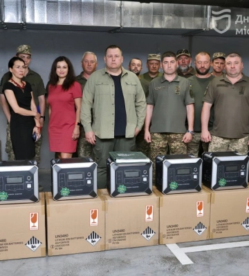 Техніка для ЗСУ: оборонці отримали від Дніпра чергову партію дронів та систем РЕБ