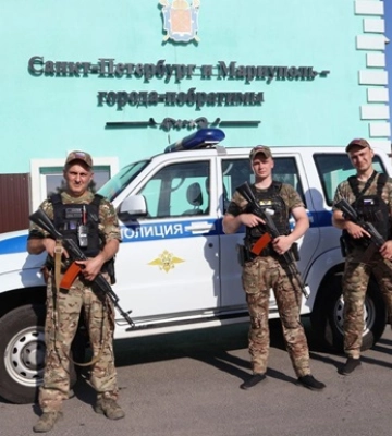 В Мариуполе россияне обустроили военную базу в порту