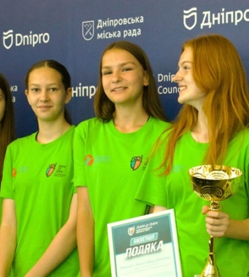 Якнайкращі: школярі з Дніпра перемогли на змаганнях з баскетболу на Всеукраїнських іграх «Пліч-о-пліч»