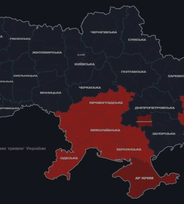 В Николаеве раздались взрывы во время воздушной тревоги