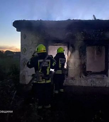 На Дніпропетровщині під час ліквідації пожежі виявили тіло людини
