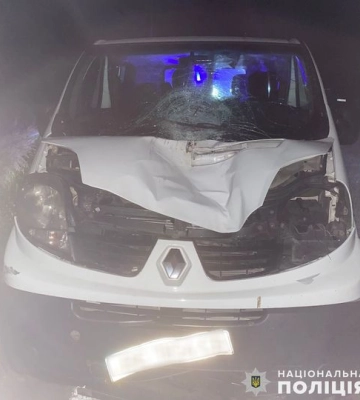 Біля Львова водій «Renault Trafic» на смерть збив невідому пішохідку
